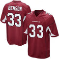 Jdoa A.Cardinals #33 Trey Benson Player Game Stitched Stitched Jerseys