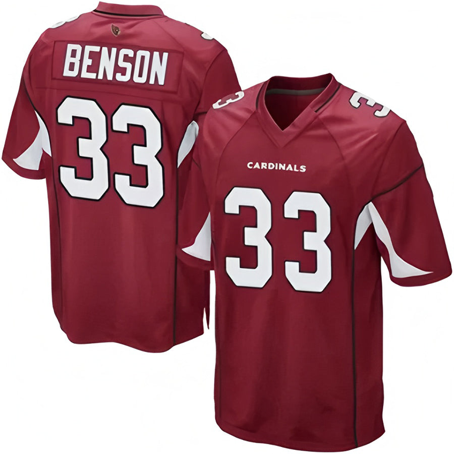 Jdoa A.Cardinals #33 Trey Benson Player Game Stitched Stitched Jerseys