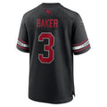 Jdoa A.Cardinals #3 Budda Baker Player Black Game Stitched  Jerseys