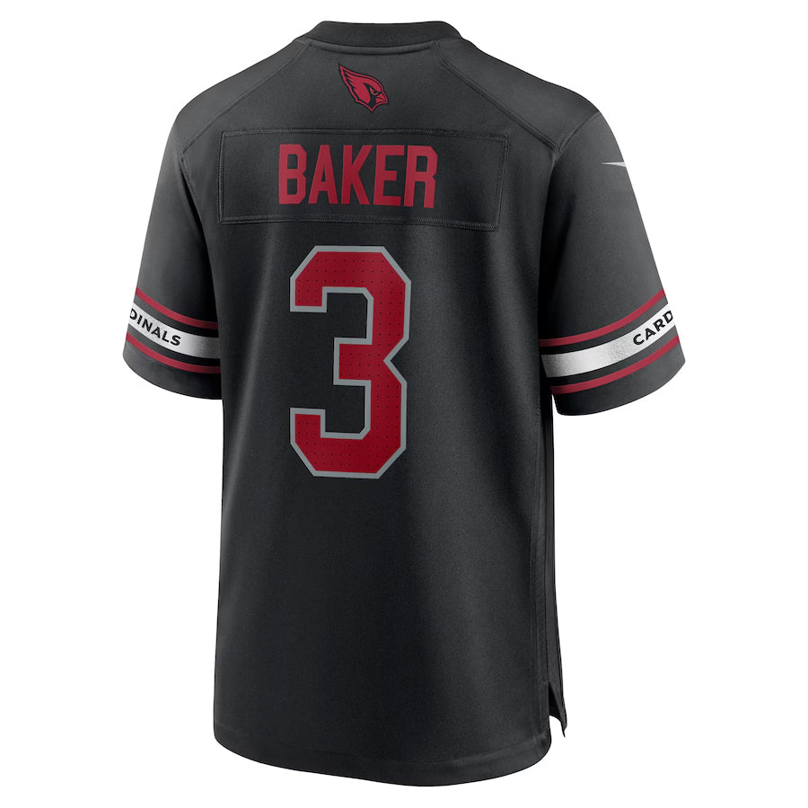 Jdoa A.Cardinals #3 Budda Baker Player Black Game Stitched  Jerseys