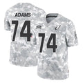 Jdoa A.Cardinals #74 Isaiah Adams Player Camo Salute to Service Limited Home Stitched Jerseys
