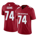 Jdoa A.Cardinals #74 Isaiah Adams Player Cardinal Vapor F.U.S.E. Limited Home Game Stitched Jerseys