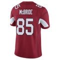 Jdoa A.Cardinals #85 Trey McBride Player Cardinal Vapor Limited Home Game  Stitched Jerseys