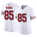 Jdoa A.Cardinals #85 Trey McBride Player White Vapor F.U.S.E. Limited Home Game Stitched Jerseys