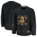Xdoa A.Ducks Black 2024 Military Appreciation Practice Jerseys