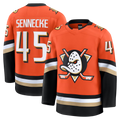 Jdoa A.Ducks #45 Beckett Sennecke Orange Home Premium Jerseys