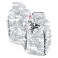 Jdoa A.Falcons Arctic Camo Salute to Service Limited Hoodie Blank Player Stitched Jerseys