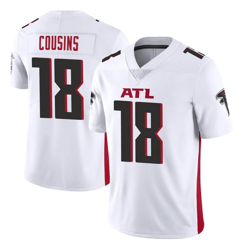 Jdoa A.Falcons #18 Kirk Cousins Player White Vapor Untouchable Limited Home Game Stitched Jerseys
