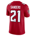 Jdoa A.Falcons #21 Deion Sanders Red Vapor F.U.S.E. Stitched Retired Limited Jerseys