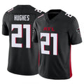 Jdoa A.Falcons #21 Mike Hughes Player Black Vapor F.U.S.E. Limited Stitched Jerseys