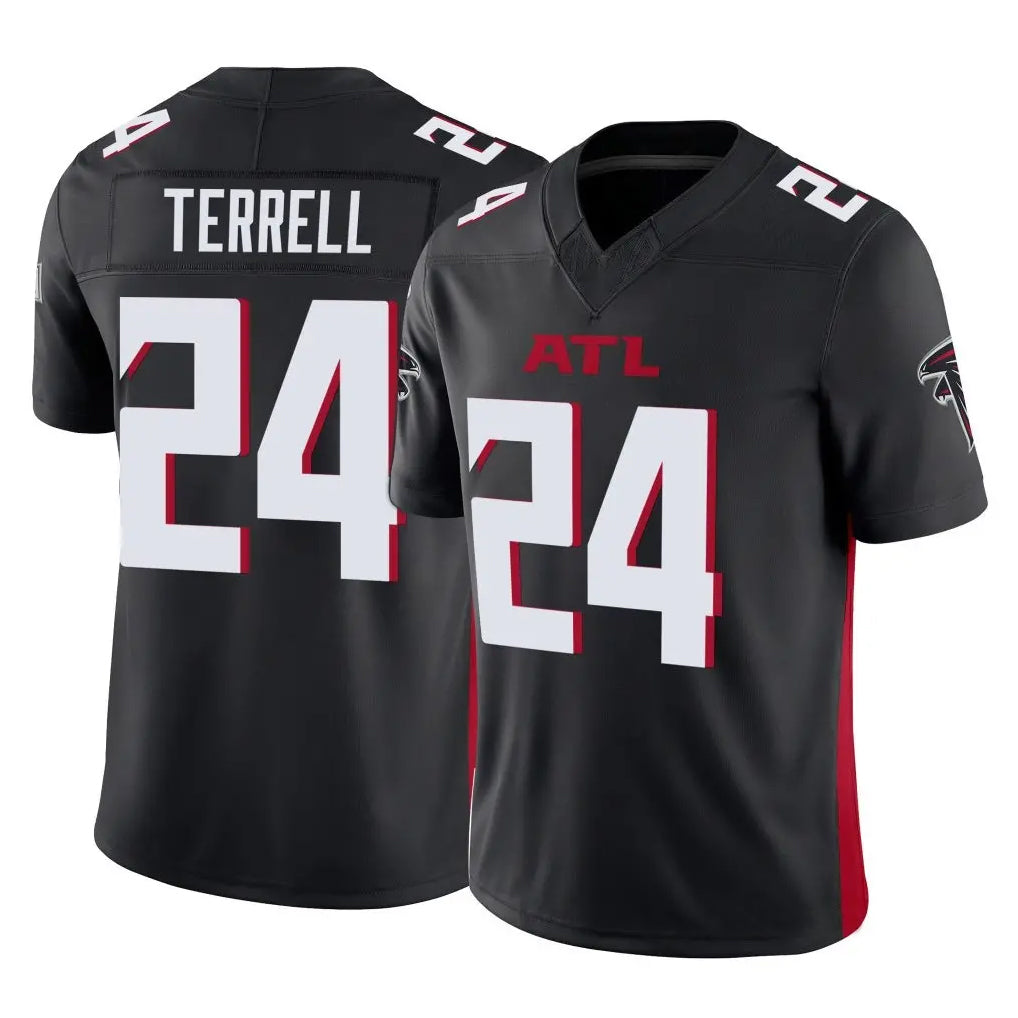 Jdoa A.Falcons #24 A.J. Terrell Jr. Player Black Vapor F.U.S.E. Limited Stitched Jerseys