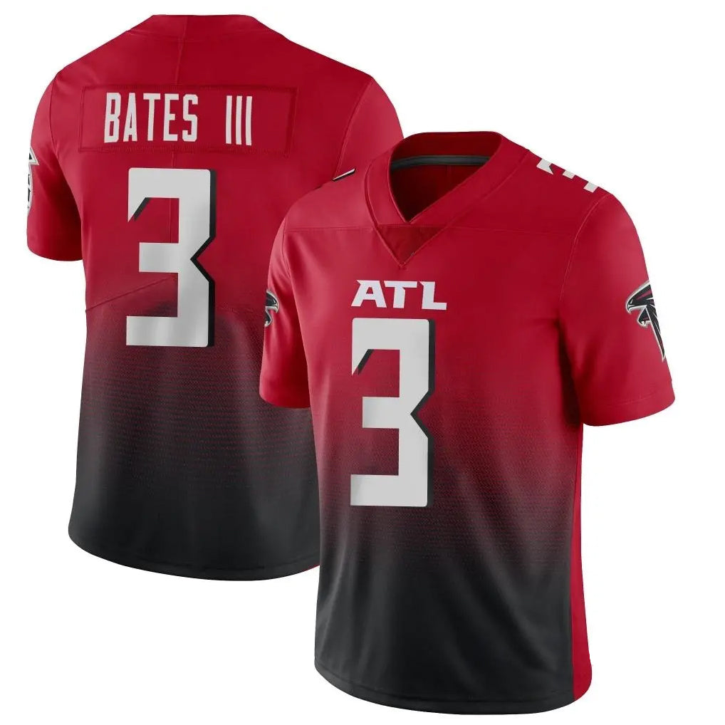 Jdoa A.Falcons #3 Jessie Bates III Player Red Vapor Untouchable Limited Home Game Stitched Jerseys
