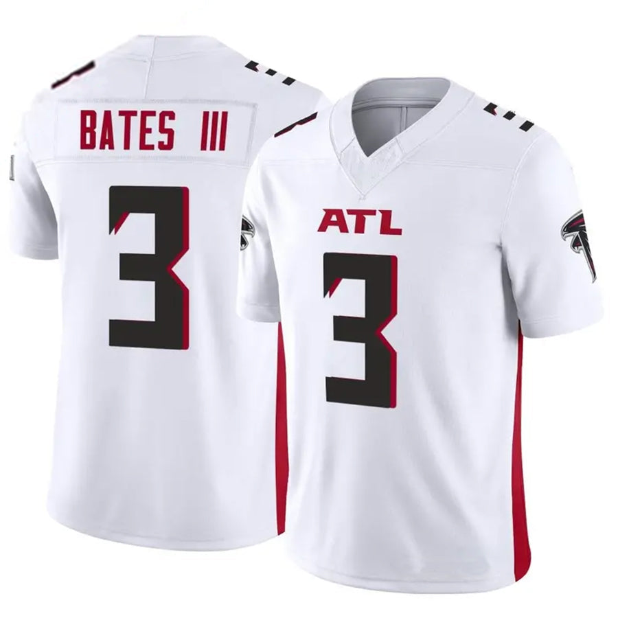 Jdoa A.Falcons #3 Jessie Bates III Player White Vapor F.U.S.E. Limited Stitched Jerseys