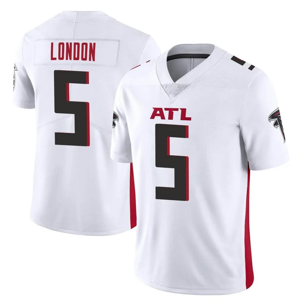 Jdoa A.Falcons #5 Drake London Player White Vapor Untouchable Limited Home Game Stitched Jerseys