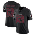 Jdoa A.Falcons #63 Chris Lindstrom Player Black Impact Limited Game Stitched Jerseys