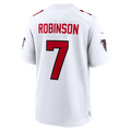 Jdoa A.Falcons #7 Bijan Robinson White Game Stitched Jerseys