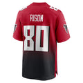 Jdoa A.Falcons #80 Andre Rison Player Red Home Game Stitched Jerseys