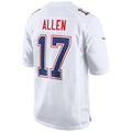 Jdoa B.Bills #17 Josh Allen Player White Tundra Stitched Jerseys