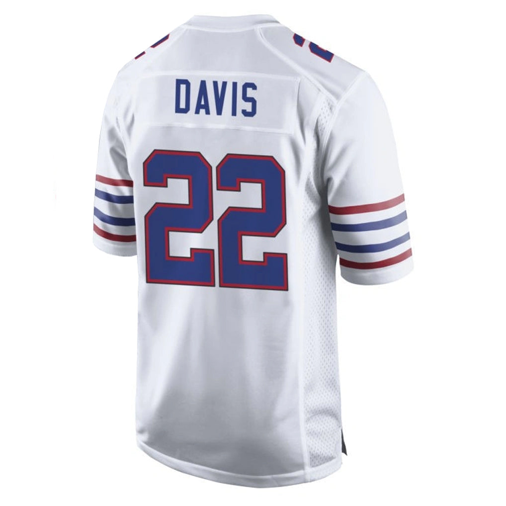 Jdoa B.Bills #22 Ray Davis Player White Alternate Limited Home Game Stitched Jerseys