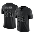 Jdoa B.Bills #24 Cole Bishop Player Black RFLCTV Limited Stitched Jerseys