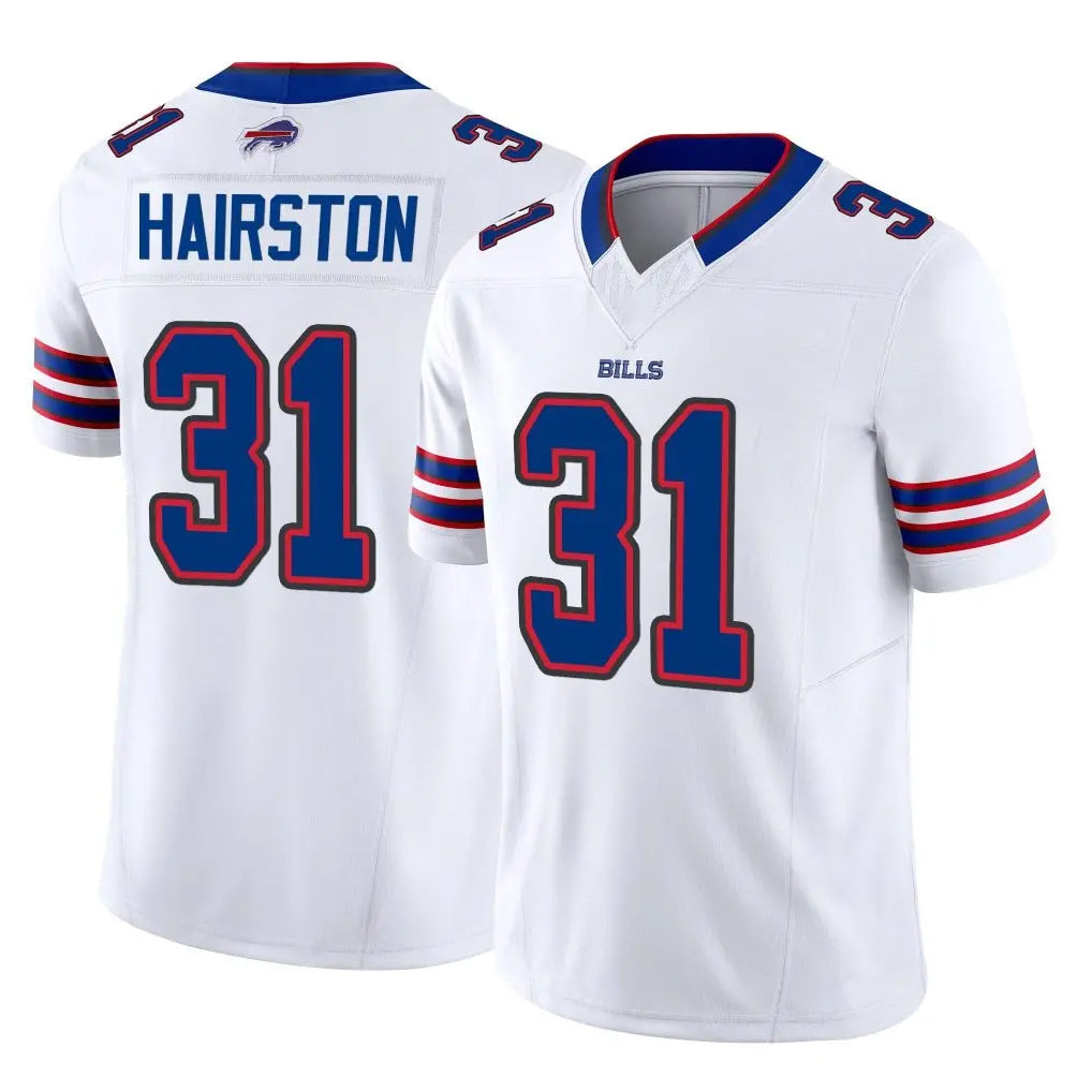 Jdoa B.Bills #31 Maxwell Hairston Player White Vapor F.U.S.E. Limited Home Game Stitched Jerseys