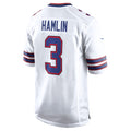 Jdoa B.Bills #3 Damar Hamlin Player White Home Game Stitched Jerseys