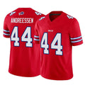 Jdoa B.Bills #44 Joe Andreessen Player Red Vapor F.U.S.E. Limited Home Game Stitched Jerseys