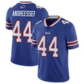 Jdoa B.Bills #44 Joe Andreessen Player Royal Vapor Untouchable Limited Stitched Jerseys