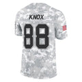 Jdoa B.Bills #88 Dawson Knox Player Arctic Camo Salute to Service Limited Stitched Jerseys