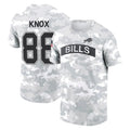 Jdoa B.Bills #88 Dawson Knox Player Arctic Camo Salute to Service T-Shirt Hoodies Stitched Jerseys