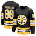 Jdoa B.Bruins #88 David Pastrnak Black Home Breakaway Stitched Jerseys