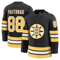 Jdoa B.Bruins #88 David Pastrnak Black Home Premium Player Stitched Jerseys