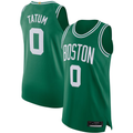 Xdoa B.Celtics #0 Jayson Tatum Kelly Green Authentic Jerseys - Icon Edition