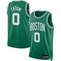 Xdoa B.Celtics #0 Jayson Tatum Kelly Green Swingman Jerseys - Icon Edition