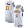 Xdoa B.Celtics #0 Jayson Tatum White 202526 Authentic Jerseys - City Edition