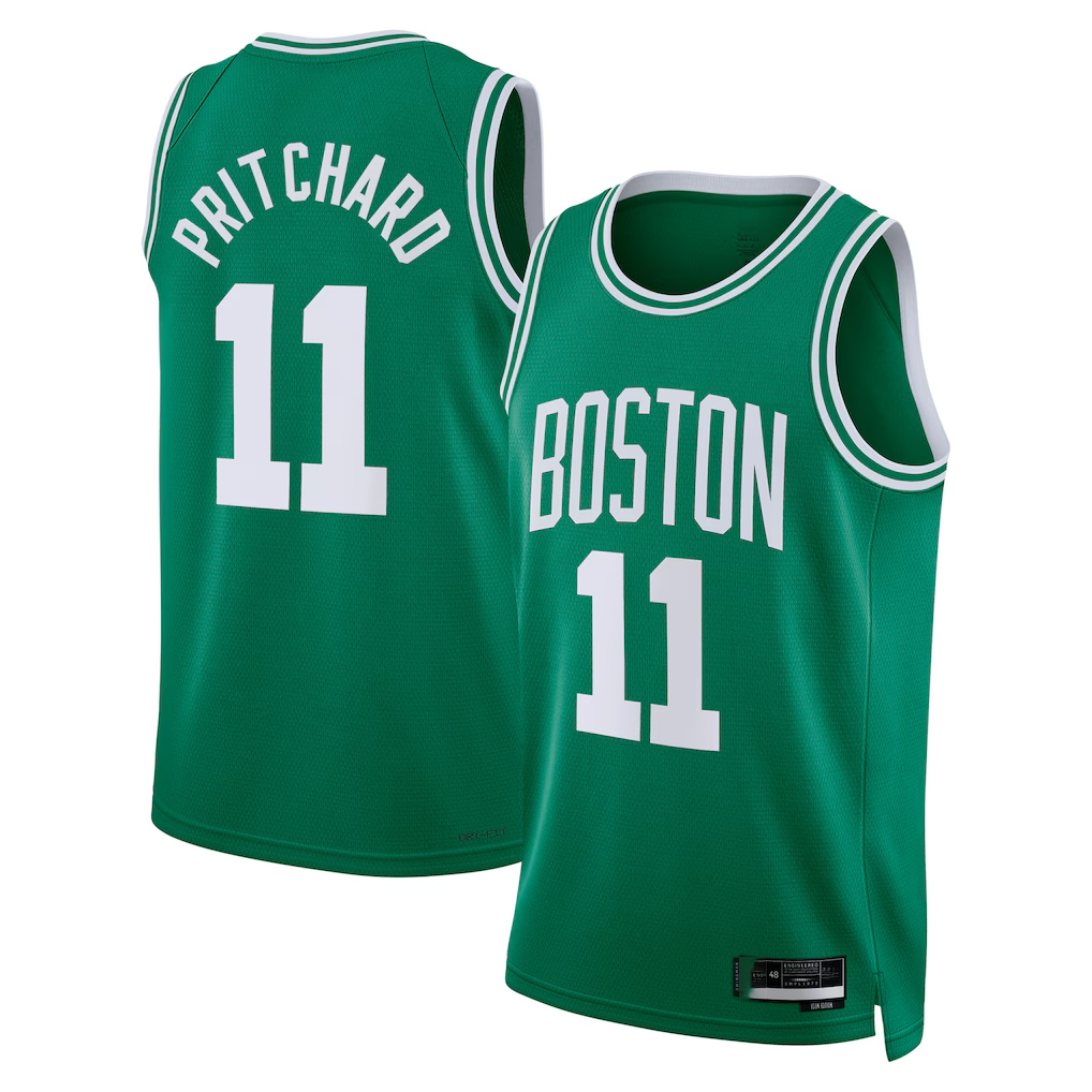 Jdoa B.Celtics #11 Payton Pritchard Kelly Green Swingman Jerseys - Icon Edition