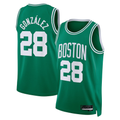 Xdoa B.Celtics #28 Hugo Gonz¨¢lez Kelly Green Swingman Jerseys - Icon Edition