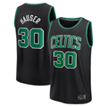 Xdoa B.Celtics #30 Sam Hauser Black Fast Break Replica Player Jerseys - Statement Edition