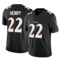 Jdoa B.Ravens #22 Derrick Henry Player Black Limited Home Game Stitched Jerseys