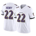 Jdoa B.Ravens #22 Derrick Henry Player White Limited Home Game Stitched Jerseys