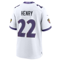Jdoa B.Ravens #22 Derrick Henry White Game Stitched Jerseys