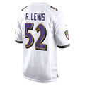 Jdoa B.Ravens #52 Ray Lewis Player White Alternate Home Stitched Jerseys