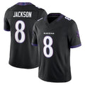 Jdoa B.Ravens #8 Lamar Jackson Player Black Limited Elite Home Game Stitched Jerseys