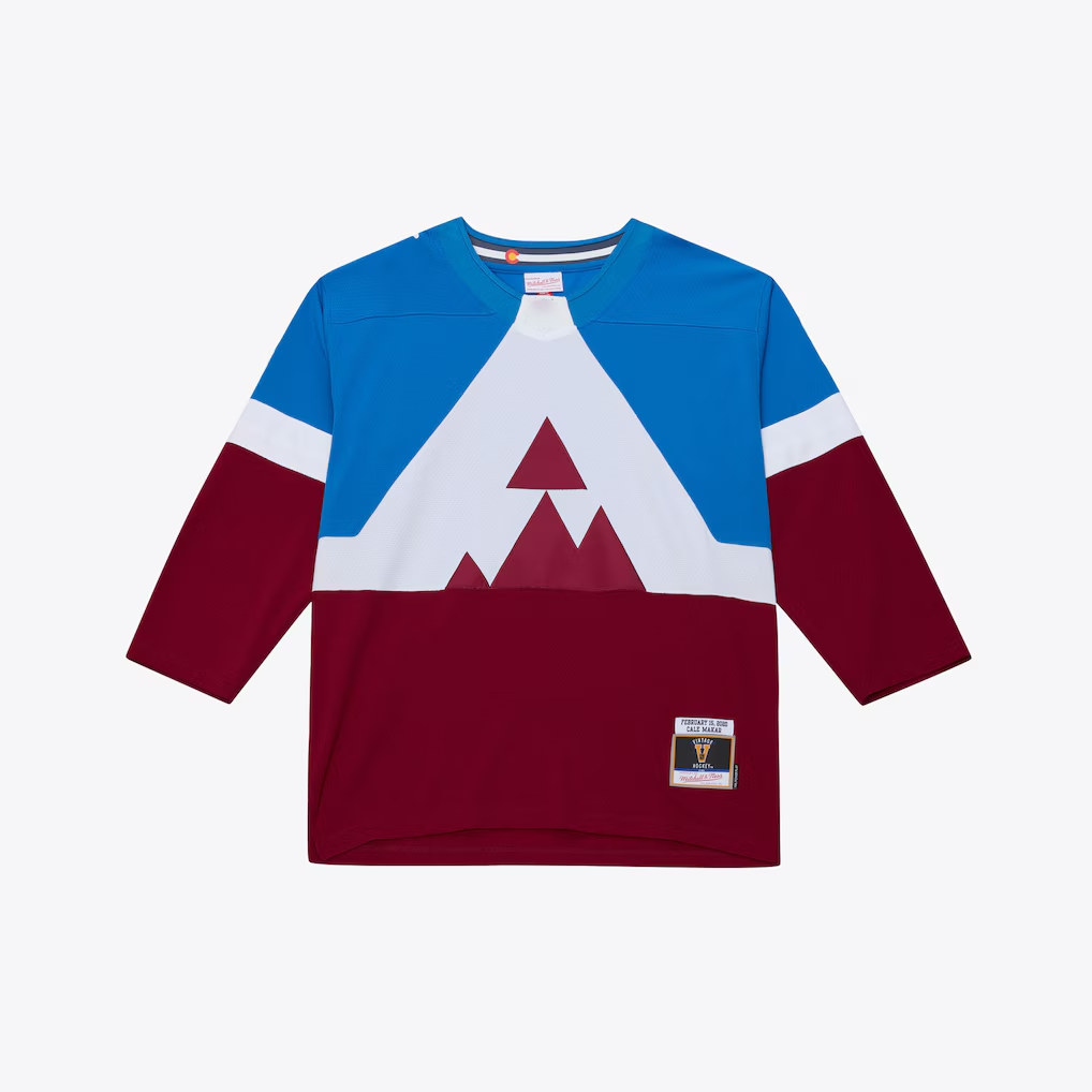 Jdoa C.Avalanche Cale Makar Mitchell & Ness Blue 2020 Power Play Jerseys