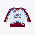 Jdoa C.Avalanche Patrick Roy Mitchell & Ness White 1995 Power Play Jerseys