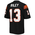 Jdoa C.Bengals 1981 #13 Ken Riley Mitchell & Ness Black Authentic Throwback Retired Player Jersey