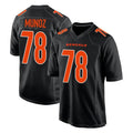 Jdoa C.Bengals #78 Anthony Munoz Player Black Fashion Game Stitched Jerseys