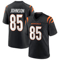 Jdoa C.Bengals #85 Chad Johnson Player Black Home Game Stitched Jerseys
