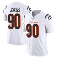 Jdoa C.Bengals #90 Kris Jenkins Jr Player White Vapor Untouchable Limited Home Game Stitched Jerseys