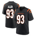 Jdoa C.Bengals #93 Jonathan Allen Player Black Home Game Stitched Jerseys